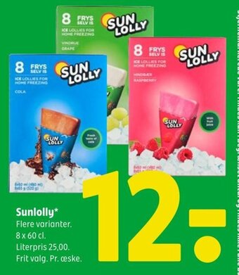 Coop 365 Sunlolly* Flere varianter. tilbud