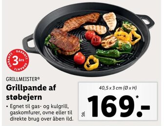 Lidl Grillpande af støbejern tilbud