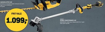 XL-BYG DEWALT GRÆSTRIMMER 18V tilbud