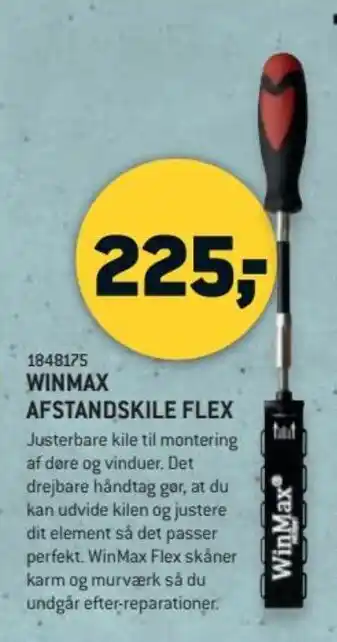 XL-BYG WinMax AFSTANDSKILE FLEX tilbud