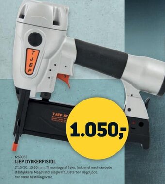 TJEP DYKKERPISTOL