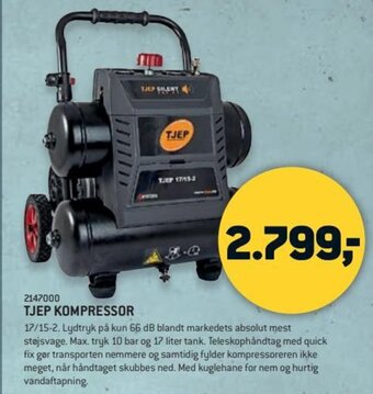 XL-BYG TJEP KOMPRESSOR tilbud