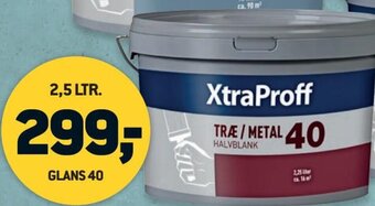 XTRAPROFF TRÆ & METAL 40