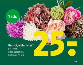 Coop 365 Kunstige blomster tilbud