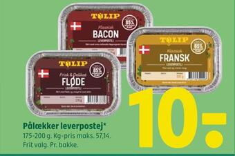 Coop 365 Pålækker leverpostej tilbud