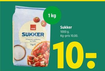 Coop 365 Sukker tilbud