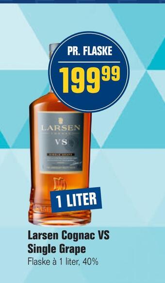 Larsen cognac vs single grape