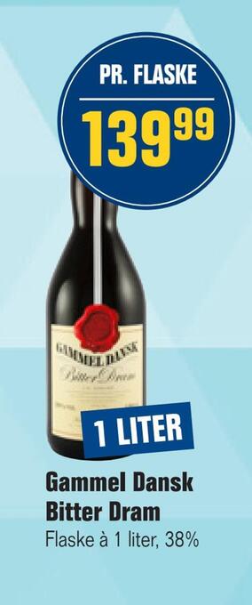 Otto Duborg Gammel dansk bitter dram tilbud