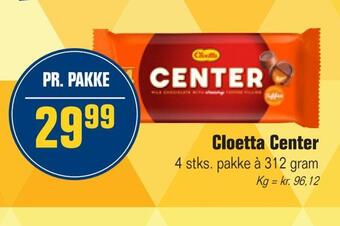 Otto Duborg Cloetta center tilbud