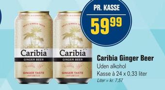 Otto Duborg Caribia ginger beer tilbud