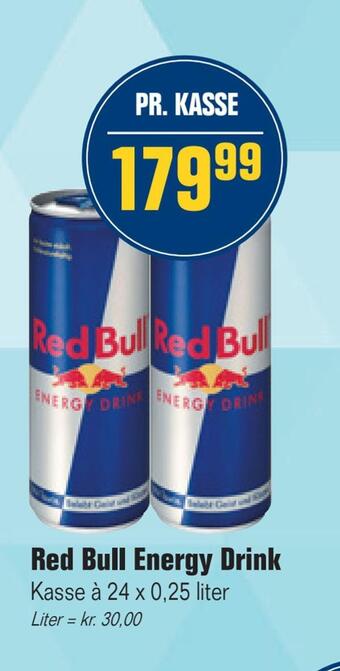 Otto Duborg Red bull energy drink tilbud