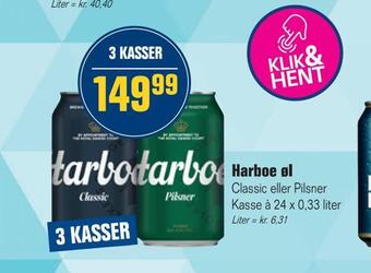 Otto Duborg Harboe øl tilbud