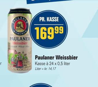 Otto Duborg Paulaner weissbier tilbud