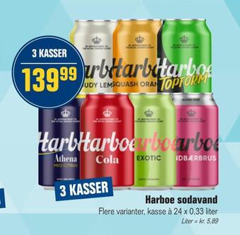 Otto Duborg Harboe sodavand tilbud