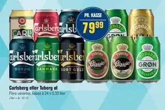 Otto Duborg Carlsberg eller tuborg øl tilbud