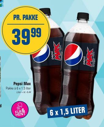 Otto Duborg Pepsi max tilbud