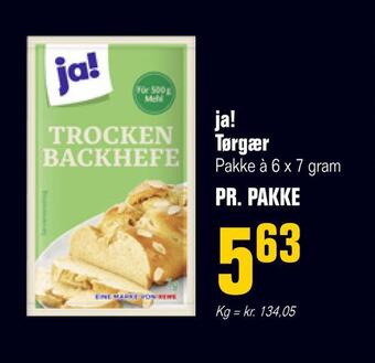 Ja! tørgær