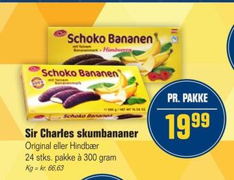 Otto Duborg Sir charles skumbananer tilbud