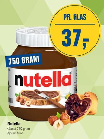 Otto Duborg Nutella tilbud