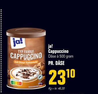 Otto Duborg Ja! cappuccino tilbud