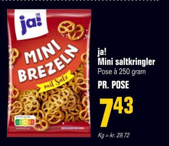 Otto Duborg Ja! mini saltkringler tilbud