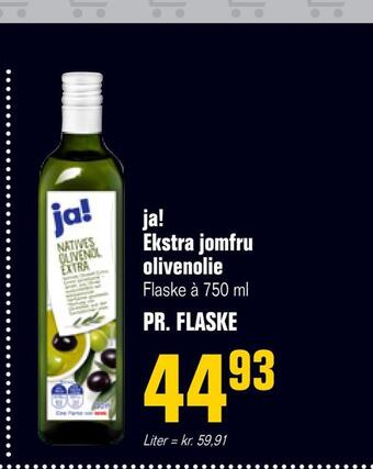 Otto Duborg Ja! ekstra jomfru olivenolie tilbud