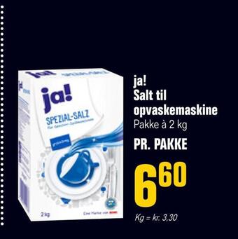 Otto Duborg Ja! salt til opvaskemaskine tilbud