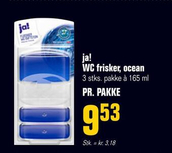 Otto Duborg Ja! wc frisker, ocean tilbud