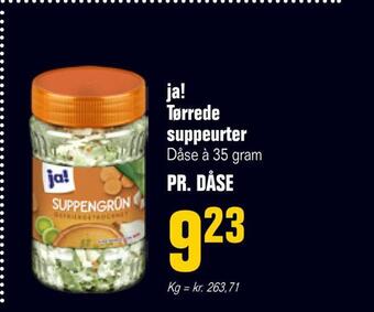 Otto Duborg Ja! tørrede suppeurter tilbud