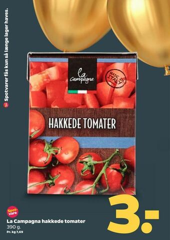 Netto La Campagna hakkede tomater tilbud