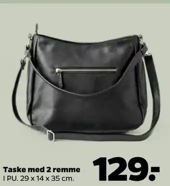 Netto Taske med 2 remme tilbud