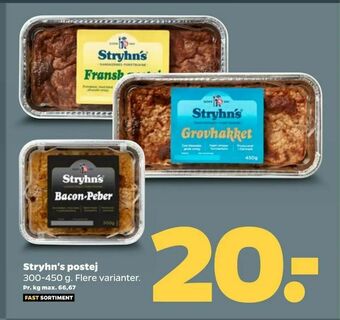 Netto Stryhn's postej tilbud