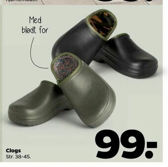 Netto Clogs tilbud