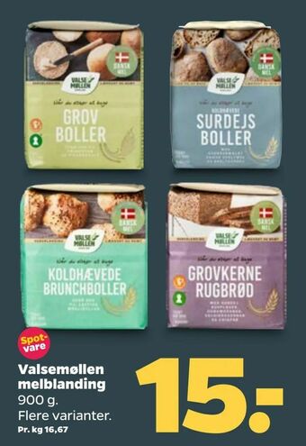 Netto Valsemøllen melblanding tilbud