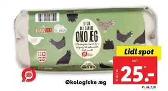 Lidl Danæg økologiske æg tilbud