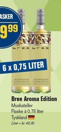 Otto Duborg Bree aroma edition 6 flasker tilbud