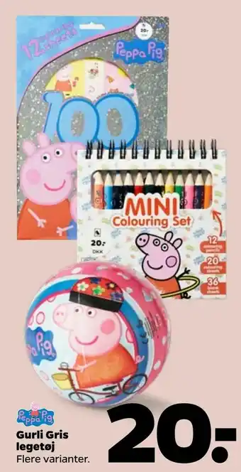 Netto Gurli Gris legetøj tilbud