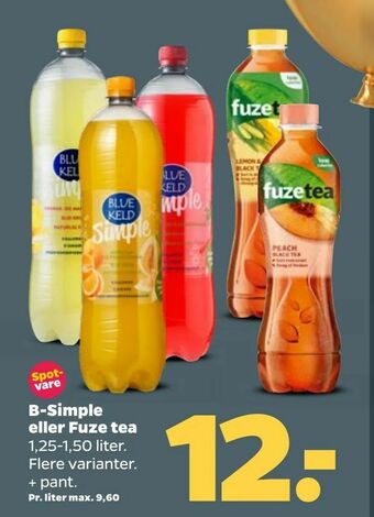 B-Simple eller Fuze tea
