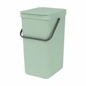 Imerco Brabantia sort & go affaldsspand - 16 liter - plastik - grøn tilbud