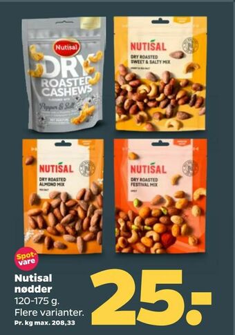 Netto Nutisal nødder tilbud