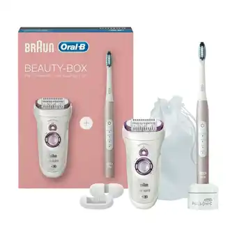 Braun oral-b beauty box epilator + elektrisk tandbørste