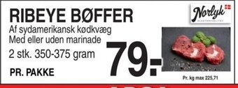 ABC Lavpris RIBEYE BØFFER tilbud