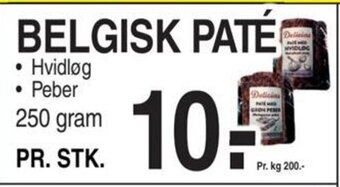 ABC Lavpris BELGISK PATÉ tilbud