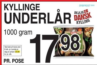ABC Lavpris KYLLINGE UNDERLÅR tilbud
