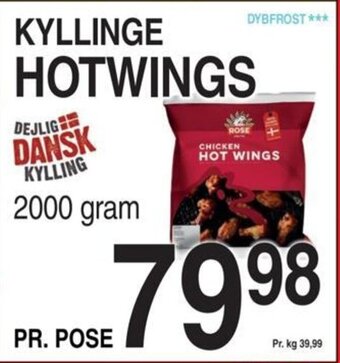 ABC Lavpris KYLLINGE HOTWINGS tilbud