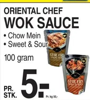 ORIENTAL CHEF WOK SAUCE