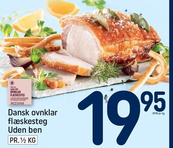 REMA 1000 Dansk ovnklar flæskesteg Uden ben tilbud