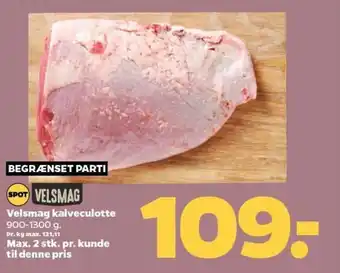 Netto Velsmag kalveculotte 900-1300 g tilbud
