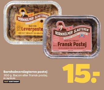 Netto Bornholmerslagteren postej 300 g tilbud