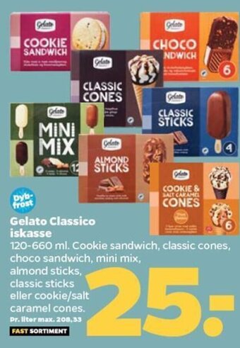 Gelato Classico iskasse